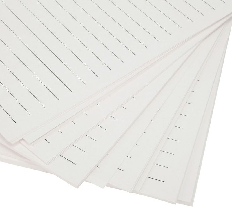 MaleDen A5 Refill Paper, Planner Inserts for A5 Binder Budget Planner Journals Notebook, 6 Ring Loose Leaf Lined Paper for No Bleeding Through, 160 Pages - Image 3